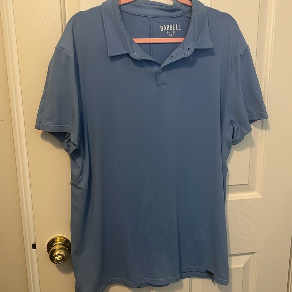 Blue Barbell Polo